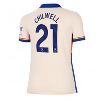 Camiseta Chelsea Ben Chilwell #21 Visitante Equipación para mujer 2024-25 manga corta